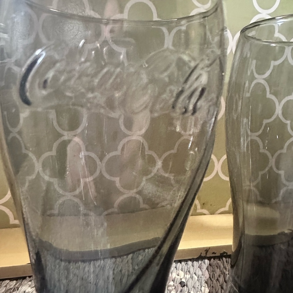 Coca-Cola Contour Glass Set - Picture 2 of 3
